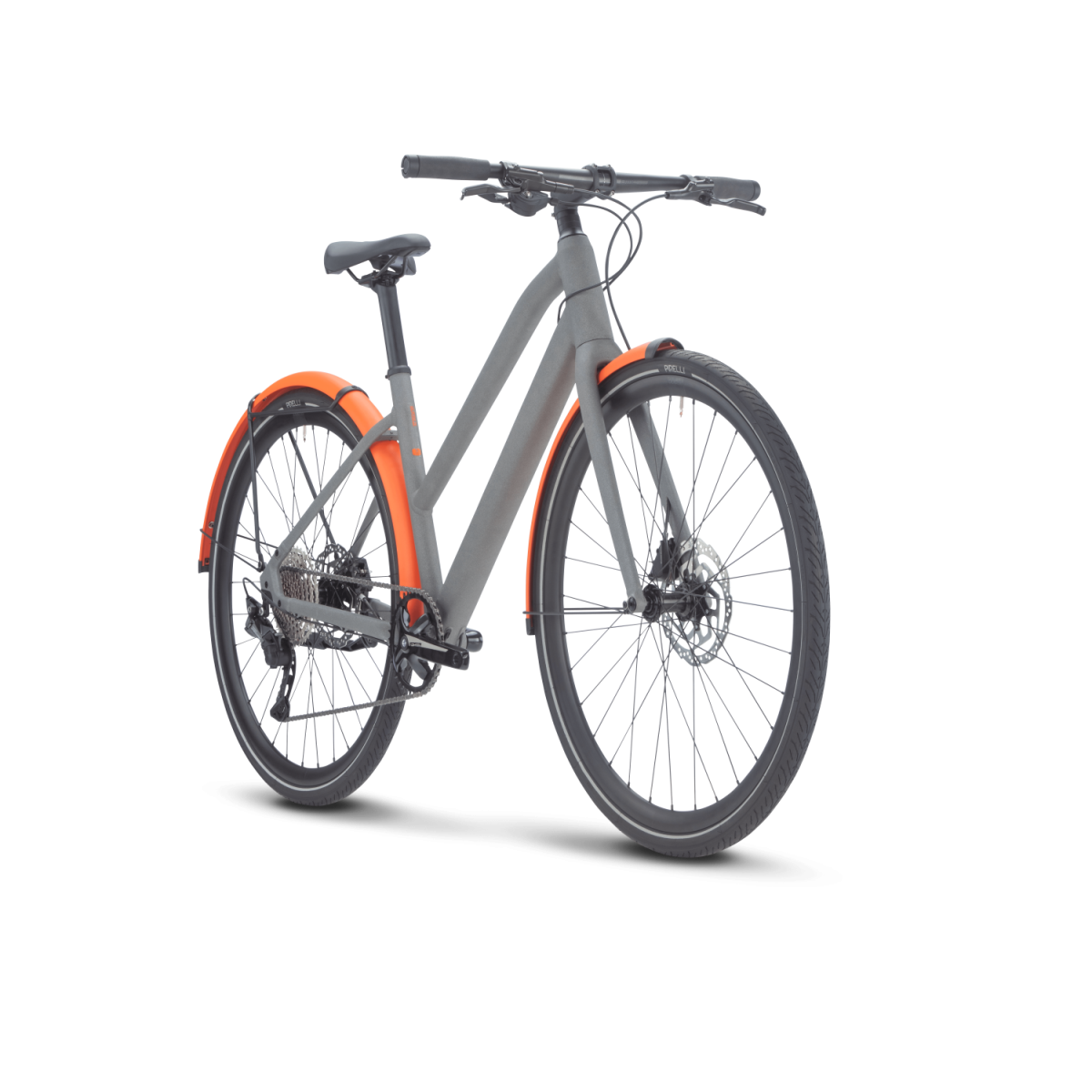 BMC 257 AL Four ST hibridinis dviratis / Powder Metallic Grey Velonova